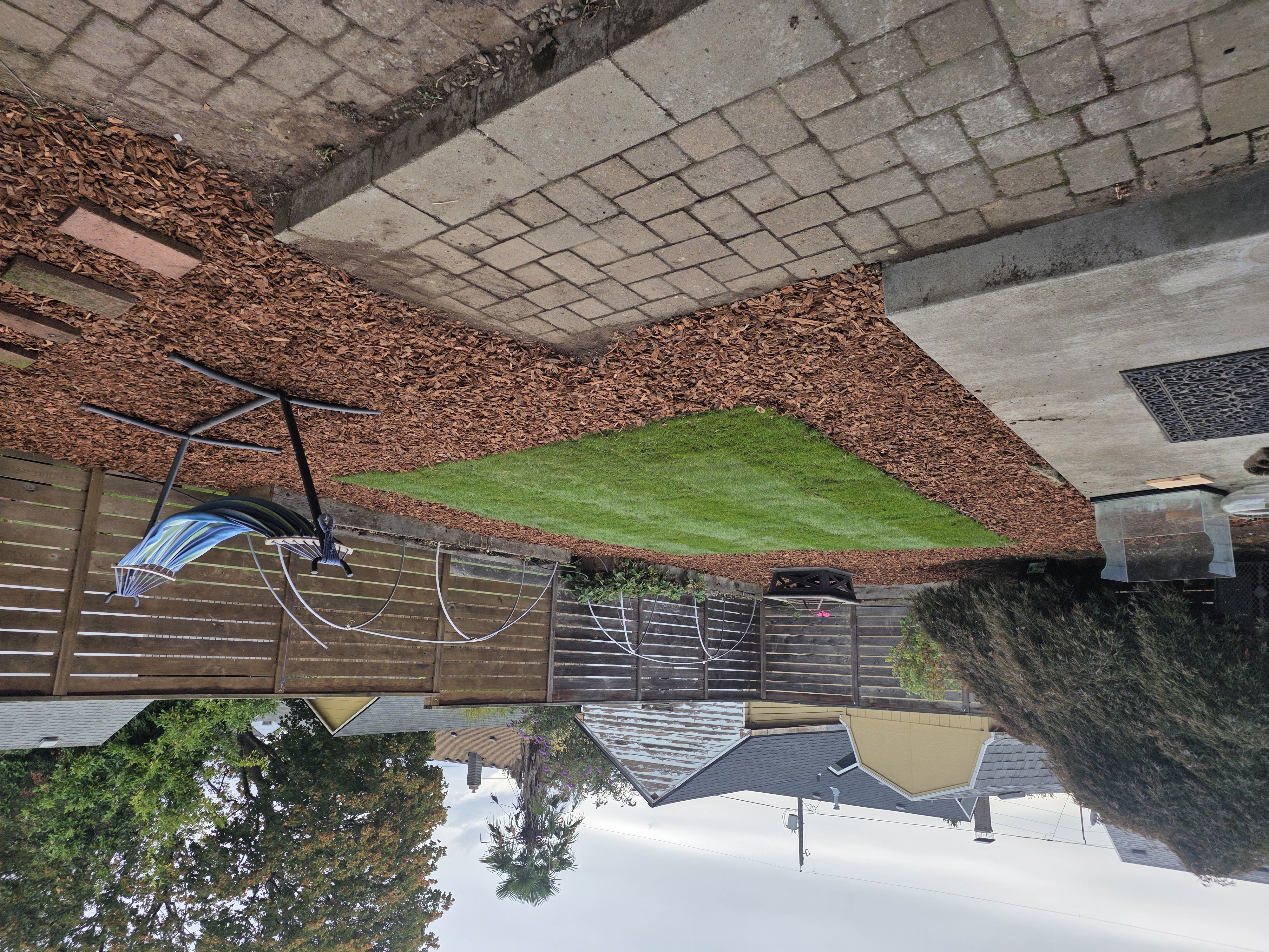 Turf Installation with Paver Patio